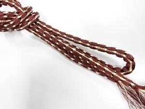 正絹　手組帯締め